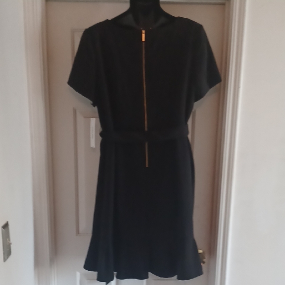 Calvin Klein Classic Black Mini Dress - Picture 7 of 7